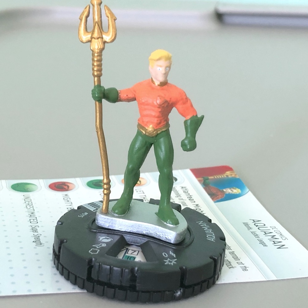 DC Comics Aquaman HeroClix Miniature #015 Figure Teen Titans Set
